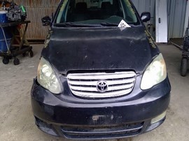 2003 TOYOTA COROLLA, BLACK, S MODEL, 1.8L,  AT,  Z25189